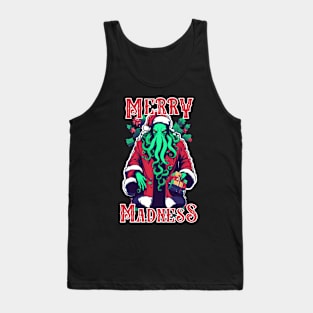 Cthulhu Santa - Lovecraftian Christmas Madness Tank Top